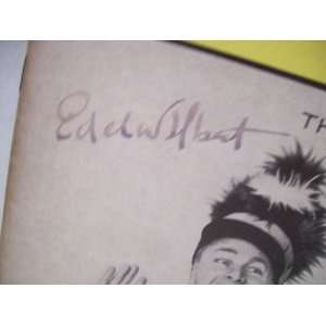 Albert, Eddie Playbill Signed Autograph The Music Man 1960