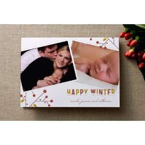   winter berries Holiday Photo Cards by Oscar+Emma D