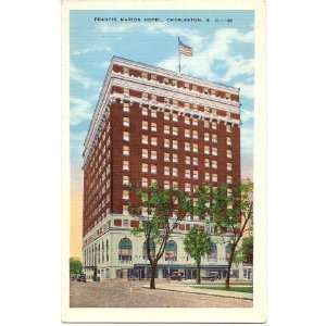  1920s Vintage Postcard   Francis Marion Hotel   Charleston 