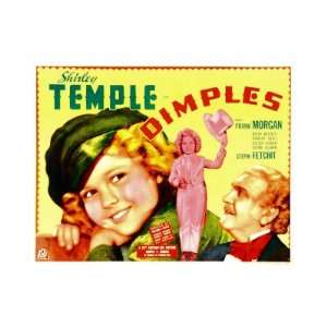  Dimples, Shirley Temple, Frank Morgan, 1936 Premium Poster 