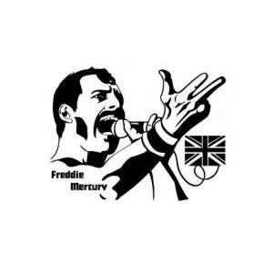 Freddie Mercury   Wall Decal   selected color Burgundy   Want 