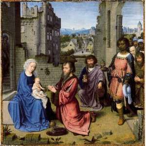  Hand Made Oil Reproduction   Gerard David   32 x 32 inches 