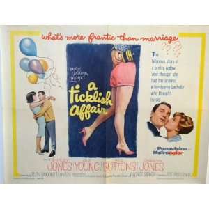    sheet 22x28 Movie Poster Shirley Jones, Gig Young, Red Buttons 1963