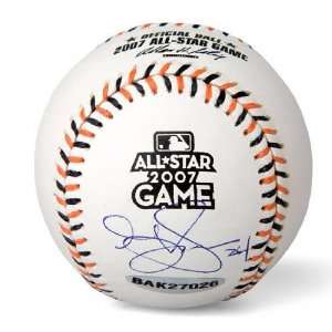 Grady Sizemore Autographed 2007 MLB All Star Game Baseball