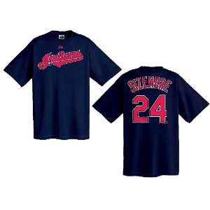 Grady Sizemore Cleveland Indians 2 Sided MLB Short SleeveTee Shirt By 