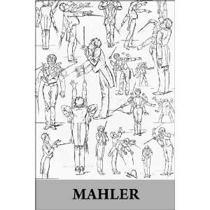 Gustav Mahler Conducting Style, 1901   24x36 Poster