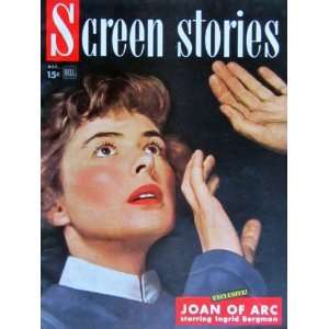 INGRID BERGMAN December 1948 Screen Stories Magazine