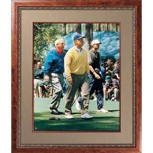  Arnold Palmer, Jack Nicklaus, Tiger Woods 1996 Masters 