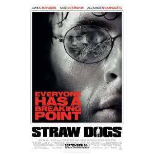 Straw Dogs   James Marsden, Kate Bosworth   Movie Poster Flyer   11 x 