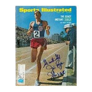Jim Ryun autographed Sports Illustrated Magazine (Track & Field 