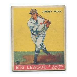 Jimmie Foxx 1933 Playball Card