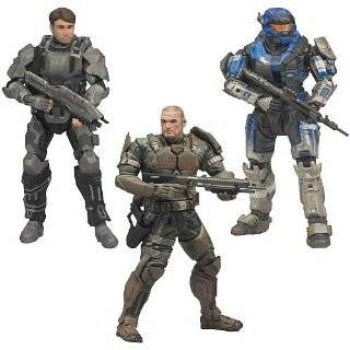 Halo McFarlane Toys 10th Anniversary Action Figure 3Pack Fearless 