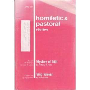   & Pastoral Review April 1994 S.J. Kenneth Baker  Books