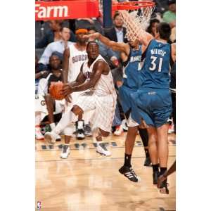   Timberwolves v Charlotte Bobcats Sherron Collins by Kent Smith, 48x72