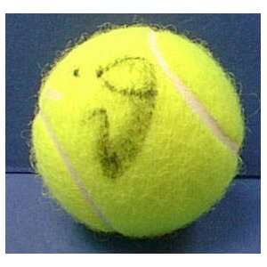Lleyton Hewitt Autographed Tennis Ball