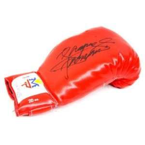 Manny Pacquiao Signed Autographed Red Boxing Glove Psa/dna #q14613 