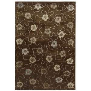 Martha Stewart MSR3267C Mocha Country 79 x 99 Area Rug