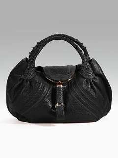 Fendi   Leather Spy Bag    