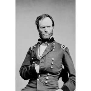  Gen. William T. Sherman in a Napoleonic Pose at Mathew Brady 