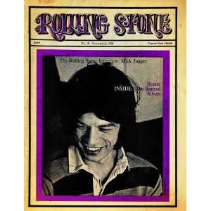 Rolling Stone Cover of Mick Jagger / Rolling Stone Magazine Vol. 19 