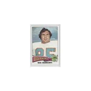  1975 Topps #345   Nick Buoniconti Sports Collectibles
