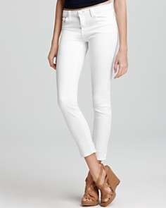 Brand 811 White Tencel Supersoft Skinny Jeans in Snow
