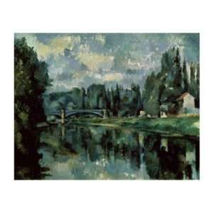  The Banks of Marne at Creteil Giclee Poster Print by Paul 