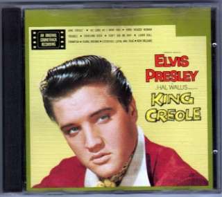 ELVIS PRESLEY KING CREOLE CD 1988 REMASTER LIKE NEW  