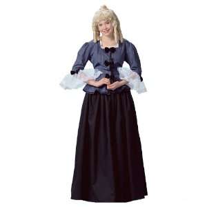 Lets Party By Peter Alan Inc Colonial Woman Costume / Black   Size 