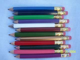 144 Personalized Golf Pencils with Erasers  