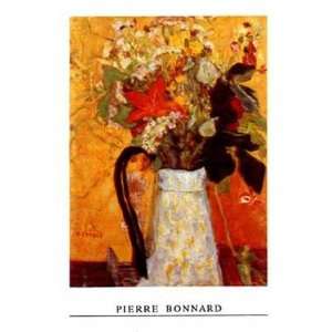  Blumenstrauss im Weissen Krug by Pierre Bonnard 18x24