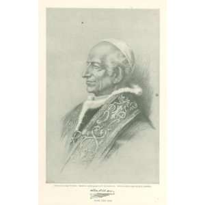  1903 Print Pope Leo XII 
