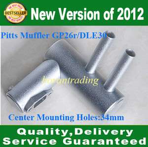 Pitts Muffler Exhaust Pipe for DLE30,GF26i GP26R Engine  