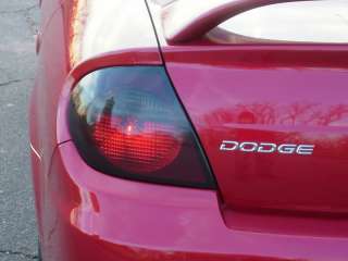 Dodge Neon Smoked Taillight Overlays SRT 4 Tint Film  