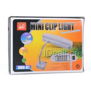 5W Aquarium Clip LED Lamp Light for Small Fish Tank 14 LED  