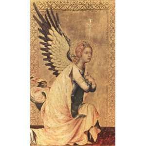 Hand Made Oil Reproduction   Simone Martini   24 x 40 inches   The 