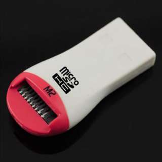 Micro SD SDHC MicroSD Memory Stick M2 Card Reader New  
