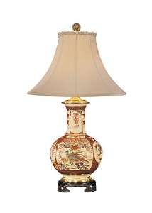 WILDWOOD LAMPS 3892 SATSUMA SUNRISE LAMP REPRODUCTION KUTANI  