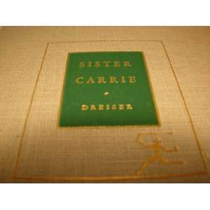  Sister Carrie Theodore Dreiser 1917 Hardcover (Hardcover 