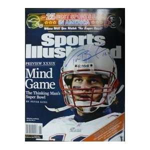 Tom Brady Autographed Magazine   Autographed NFL Magazines