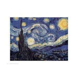  Starry Night by Vincent van Gogh. size 50.25 inches width 