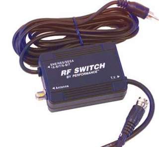 Universal RF ADAPTER RFU Coax Cable GENESIS, NES, SNES,  