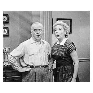  Vivian Vance And William Frawley 12x16 B&W Photograph 