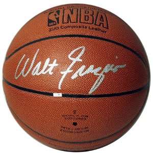 Walt Frazier Autographed Indoor/Outdoor Basketball