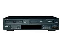 Go Video DVD VHS dual player recorder Model DVR4400 with 2 remote 