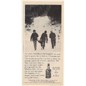 1982 Jack Daniels Distillery Guys Never Have to Go Far Find Christmas 