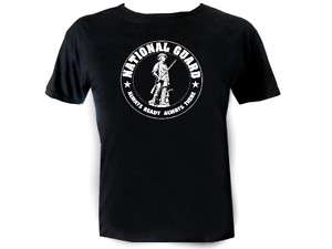 US National Guard Emblem Military Army Shirt t S 3XL  