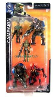 Halo 2 Series 2 Campaign 5 Pack Mini Figures NEW  