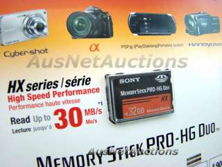 GENUINE SONY 32GB MEMORY STICK PRO DUO MARK2 32 GB PSP  