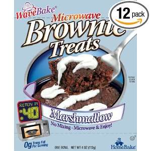   Brownie Treats, Microwave Cooking, 4 Ounce Boxes (Pack of 12